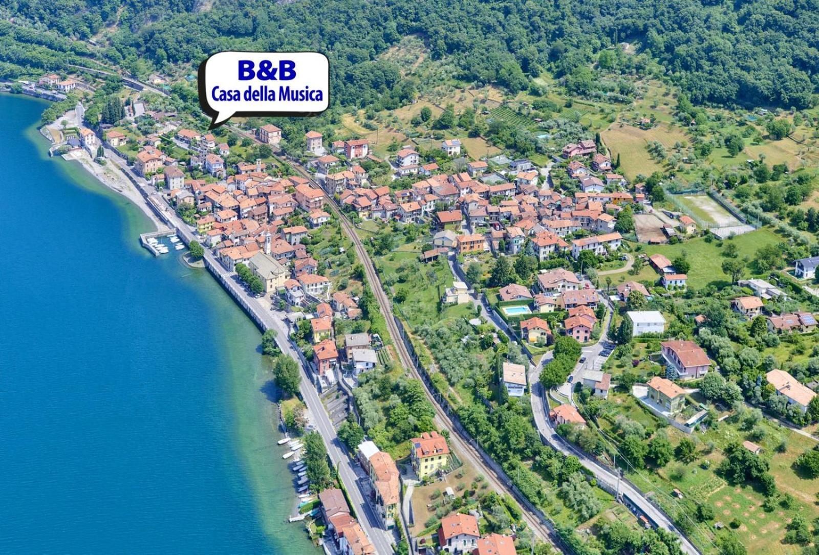 B&B-Foresteria Casa Della Musica Lake Como Mandello del Lario Eksteriør billede
